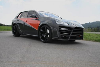 Illustration for article titled Mansory Chopster: Carbon Fiber Cayenne Crazy-Time